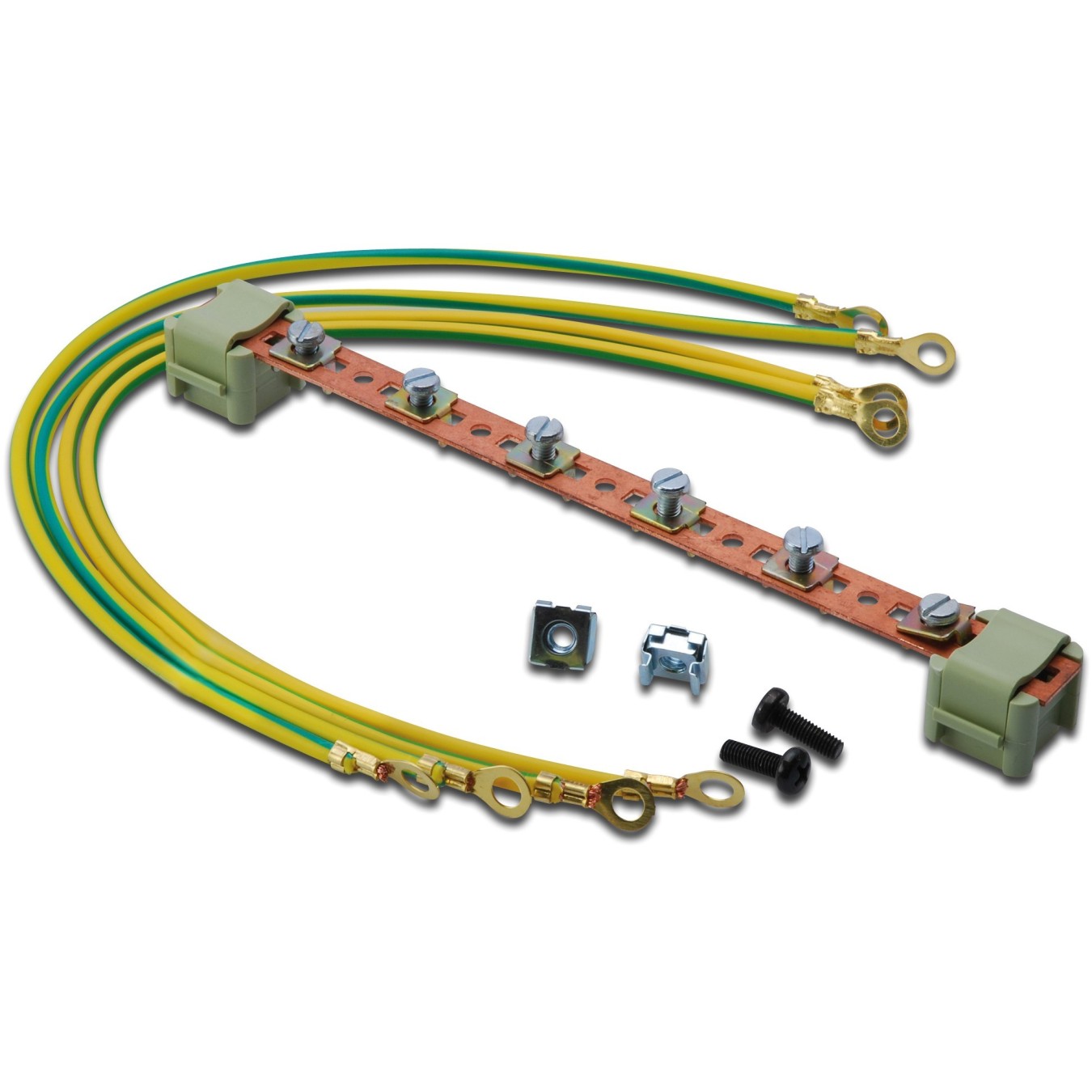 DIGITUS Potential Equalization Rail for Cabinets - Multicolour, 220 mm — Buy in Cyprus with Fast Delivery
