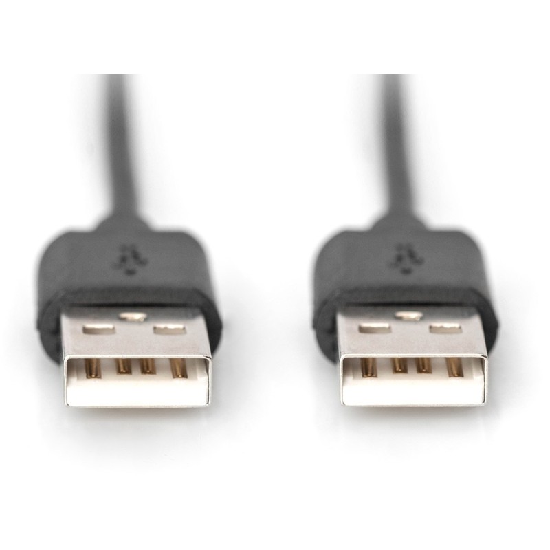 Buy DIGITUS USB 2.0 A-A Cable - 1.8 m - Black Stainless Steel in Cyprus, Nicosia, Limassol, Larnaka, Pafos