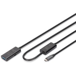 Buy DIGITUS USB-C to USB-A Extension Cable 10G - 10.00 m in Cyprus, Nicosia, Limassol, Larnaka, Pafos