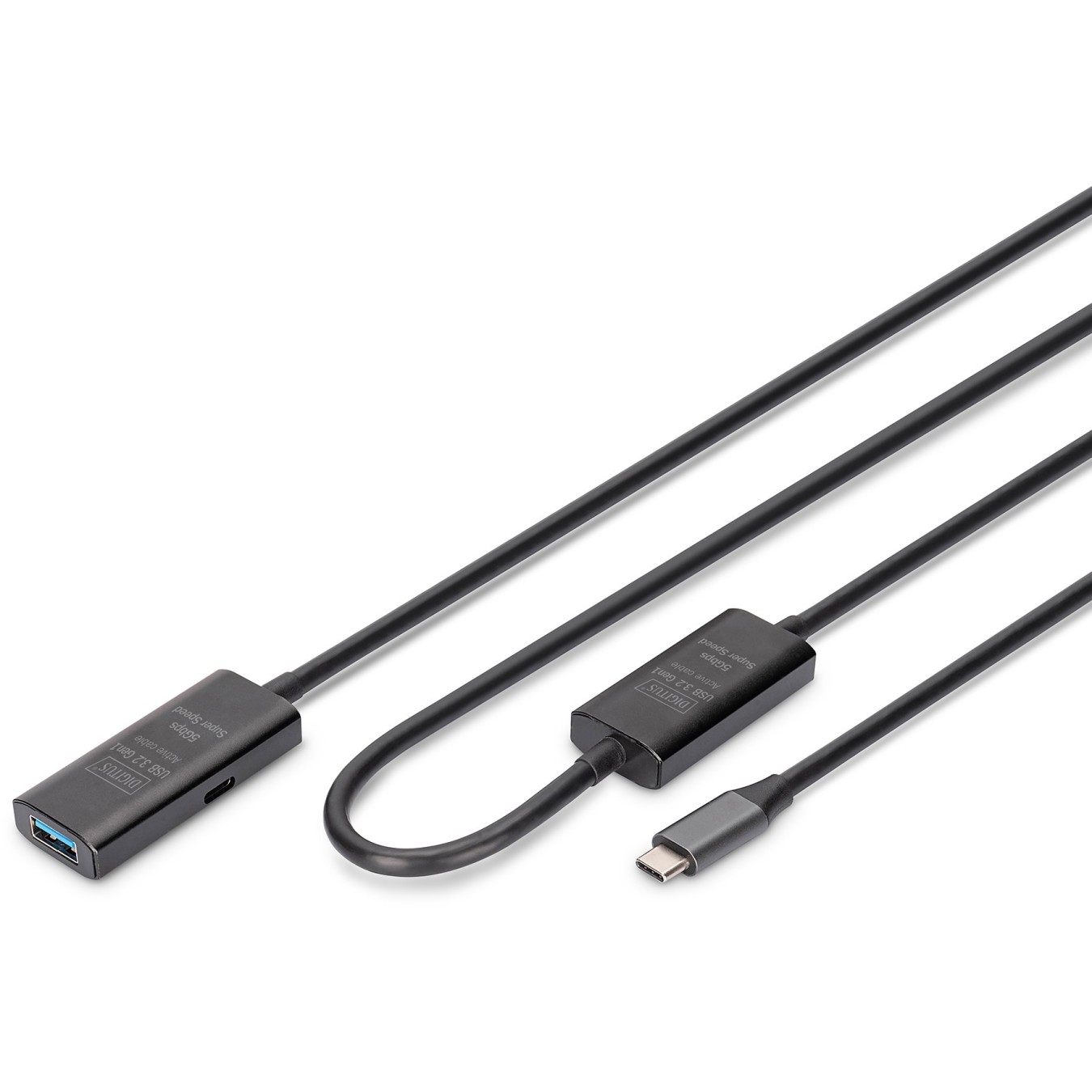 DIGITUS USB-C to USB-A Extension Cable 10G - 10.00 m — Buy in Cyprus with Fast Delivery