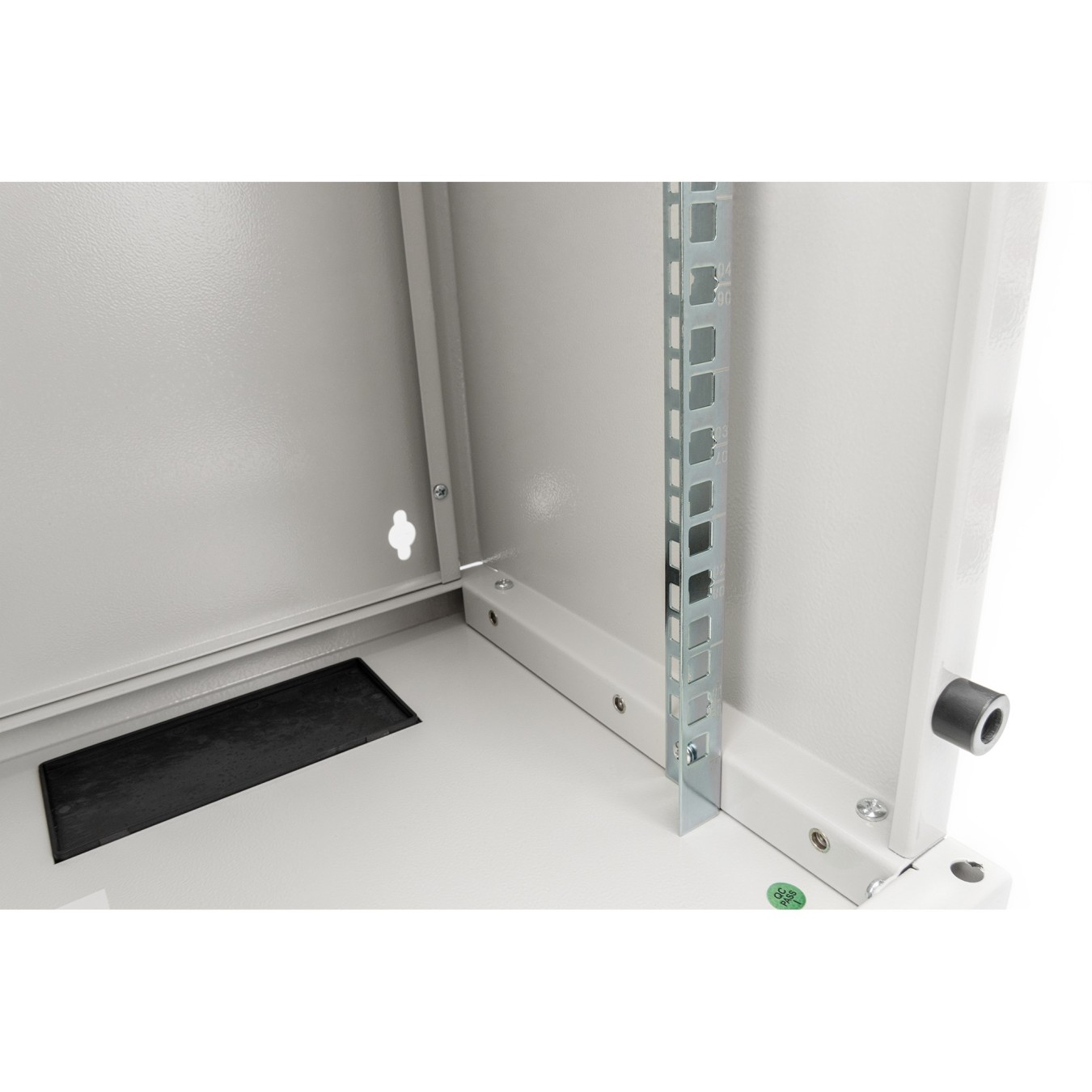 DIGITUS Compact Wall Cabinet 9U 254mm - Glass Door Gray — Buy in Cyprus with Fast Delivery