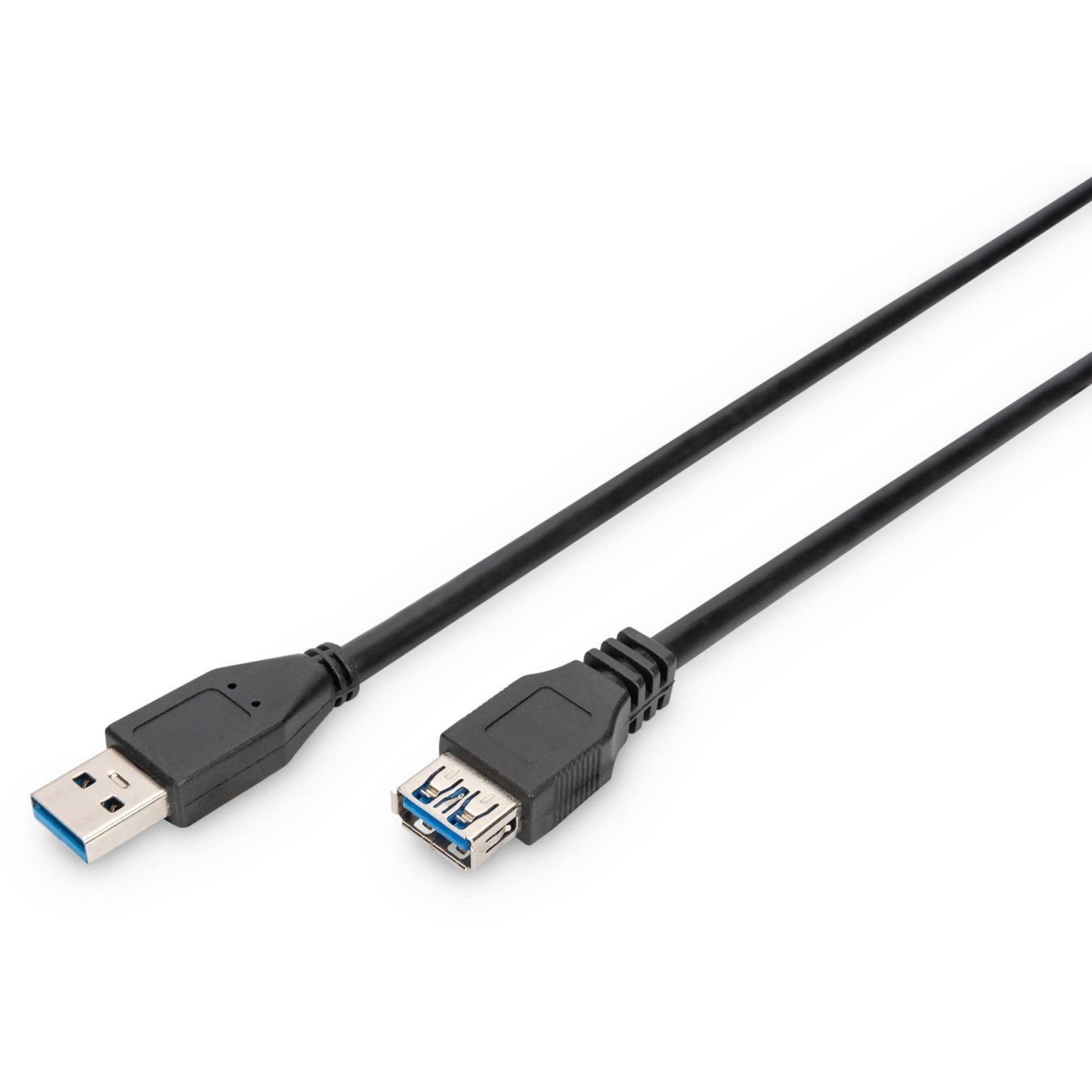 DIGITUS USB 3.0 Extension Cable USB-A to USB-A, 1.8 m, Black — Buy in Cyprus with Fast Delivery