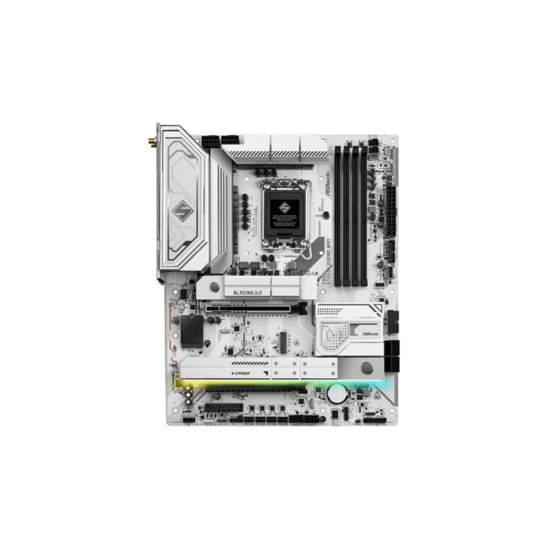 Buy ASRock Z890 Steel Legend WiFi - LGA1851 ATX Motherboard - White, DDR5, 4x DI... in Cyprus, Nicosia, Limassol, Larnaka, Pafos