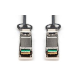 Buy SFP+ DAC Cable 10G 3.0m - Black, AWG30, MSA in Cyprus, Nicosia, Limassol, Larnaka, Pafos
