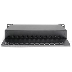 Buy DIGITUS Cat.6A Patch Panel Shielded, 12-Port, Black - Characteristics (Color... in Cyprus, Nicosia, Limassol, Larnaka, Pafos