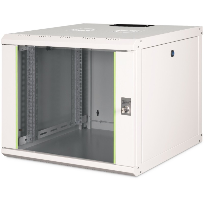 Buy DIGITUS Unique 9U Wall Mount Cabinet 509x600x600 mm Grey in Cyprus, Nicosia, Limassol, Larnaka, Pafos