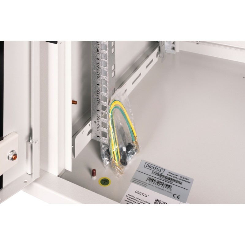 Buy DIGITUS Unique 9U Wall Mount Cabinet 509x600x600 mm Grey in Cyprus, Nicosia, Limassol, Larnaka, Pafos