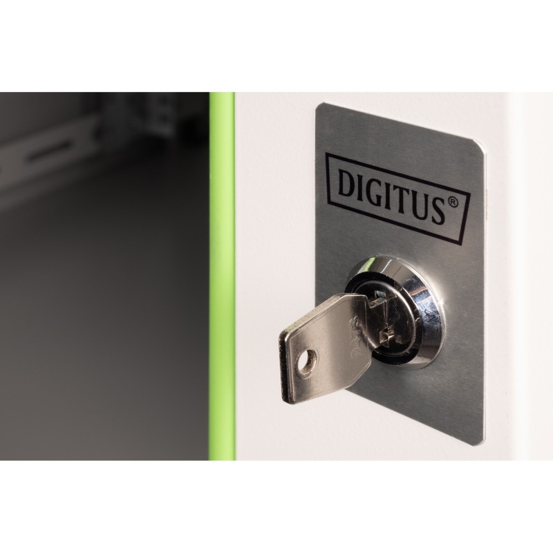 Buy DIGITUS Unique 9U Wall Mount Cabinet 509x600x600 mm Grey in Cyprus, Nicosia, Limassol, Larnaka, Pafos