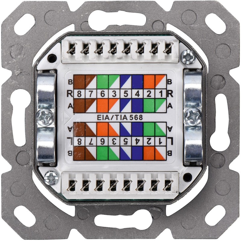 Buy DIGITUS RJ45 Dose Cat6a 2xRJ45 Shielded Surface-Mount - Signal White in Cyprus, Nicosia, Limassol, Larnaka, Pafos