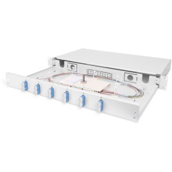 Buy DIGITUS Fibre Splice Box 1U - 6x SC DX OS2 - Grey in Cyprus, Nicosia, Limassol, Larnaka, Pafos