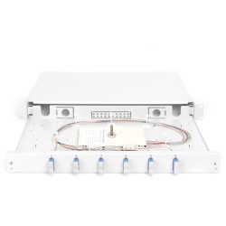 Buy DIGITUS Fibre Splice Box 1U - 6x SC DX OS2 - Grey in Cyprus, Nicosia, Limassol, Larnaka, Pafos