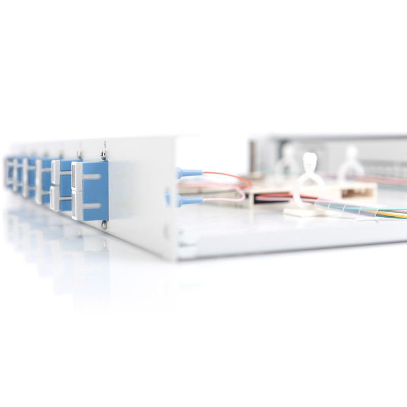 Buy DIGITUS Fibre Splice Box 1U - 6x SC DX OS2 - Grey in Cyprus, Nicosia, Limassol, Larnaka, Pafos