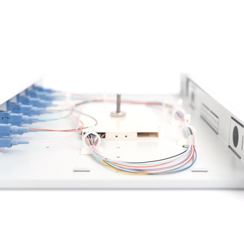 Buy DIGITUS Fibre Splice Box 1U - 6x SC DX OS2 - Grey in Cyprus, Nicosia, Limassol, Larnaka, Pafos
