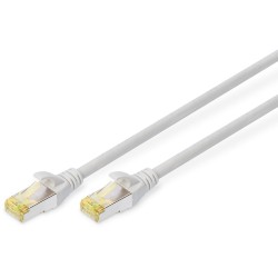 Buy DIGITUS Patch Cable Cat6a S/FTP 2xRJ45 30.0m Gray - Latch Protection in Cyprus, Nicosia, Limassol, Larnaka, Pafos