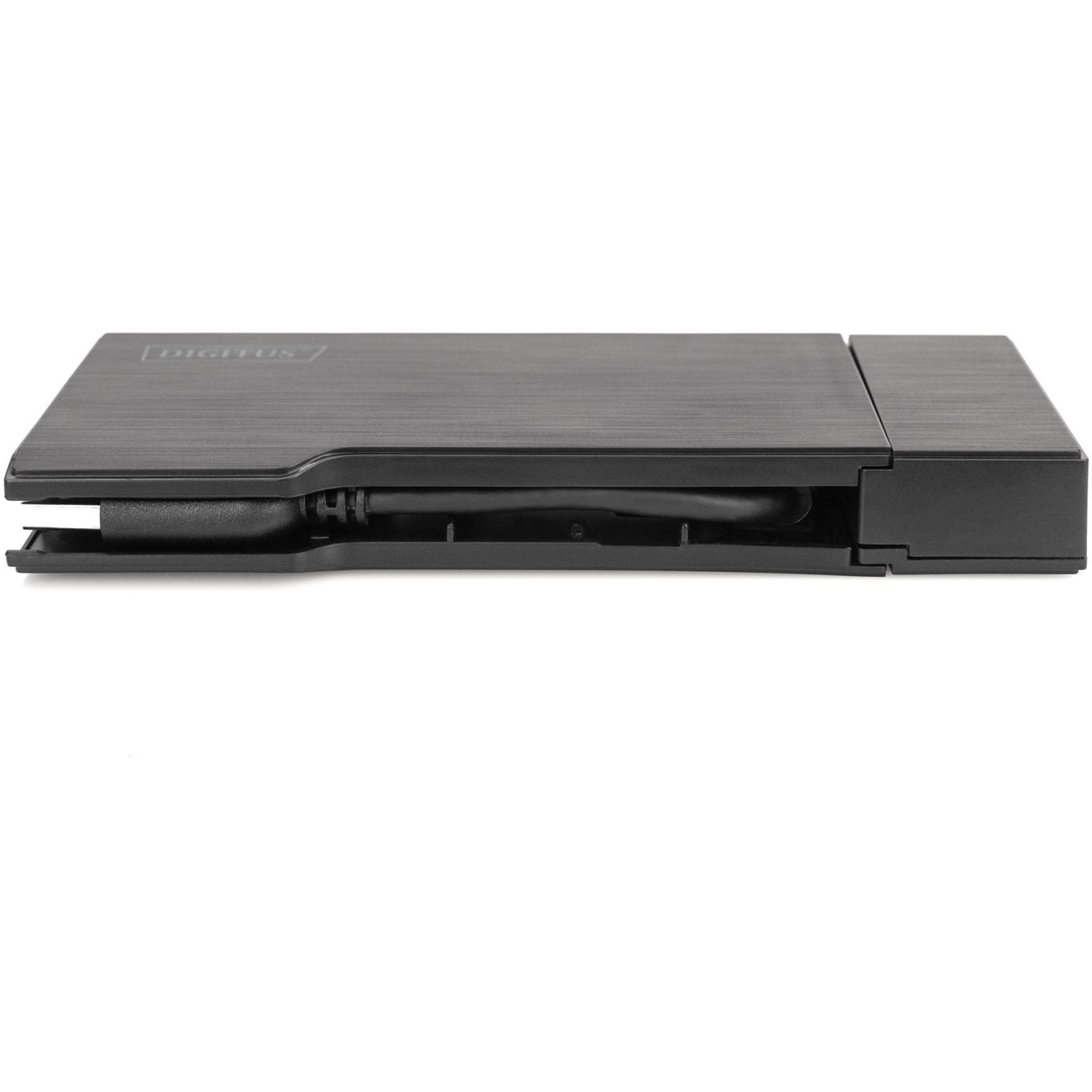 Digitus Travel Docking Station VGA/HDMI Grey - USB 3.2 Gen 1 Type-A, 2x USB-A, Gigabit Ethernet, MicroSD/SD