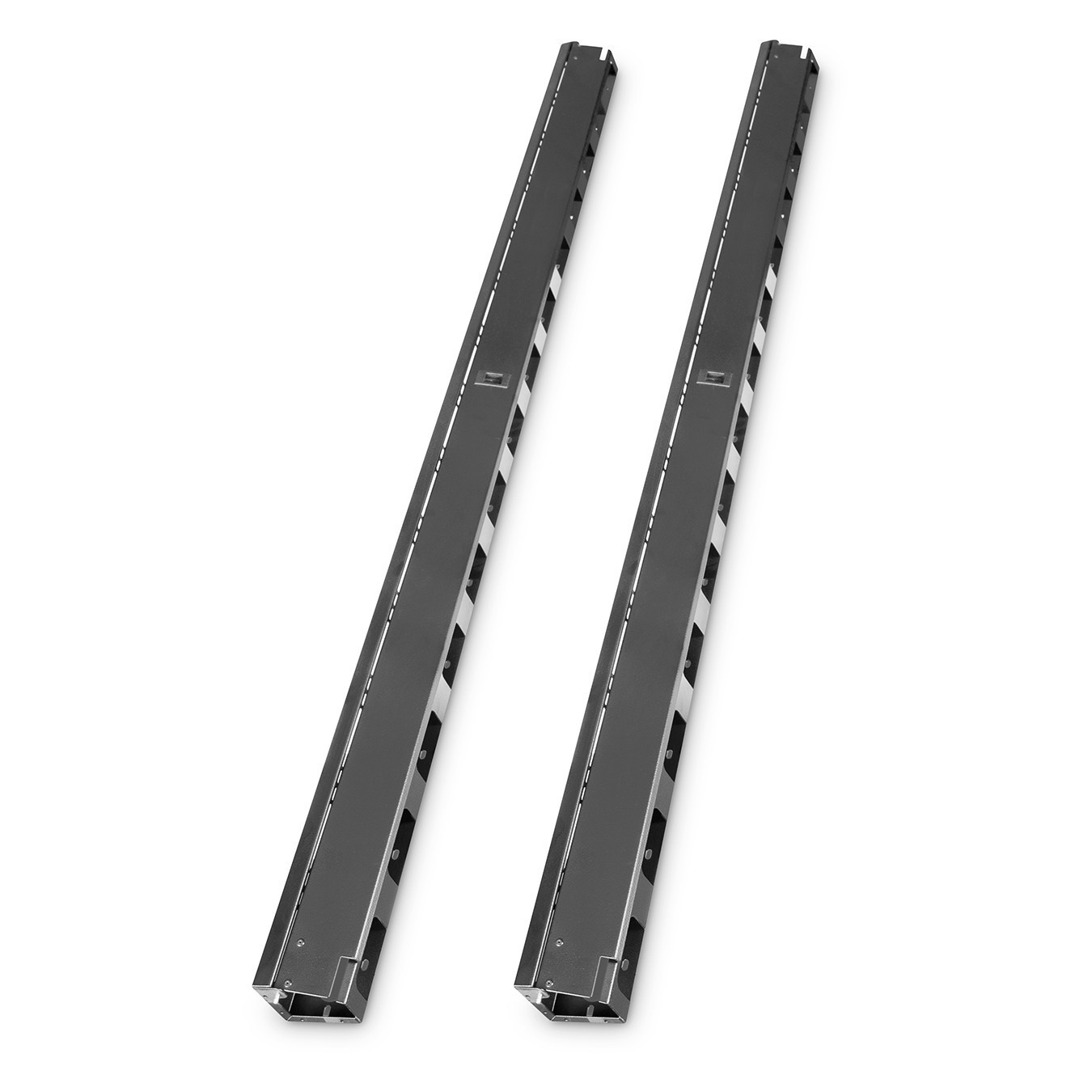 Cable Management Panel for 42U Network & Server Cabinets - Black Steel - 2 pcs — Buy in Cyprus with Fast Delivery
