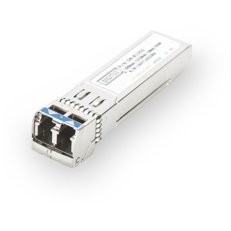 Buy DIGITUS mini GBIC SFP Module - Silver - 10 Gbps, 0.3 km reach, DDM, LC, 850 nm in Cyprus, Nicosia, Limassol, Larnaka, Pafos