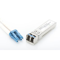 Buy DIGITUS mini GBIC SFP Module - Silver - 10 Gbps, 0.3 km reach, DDM, LC, 850 nm in Cyprus, Nicosia, Limassol, Larnaka, Pafos