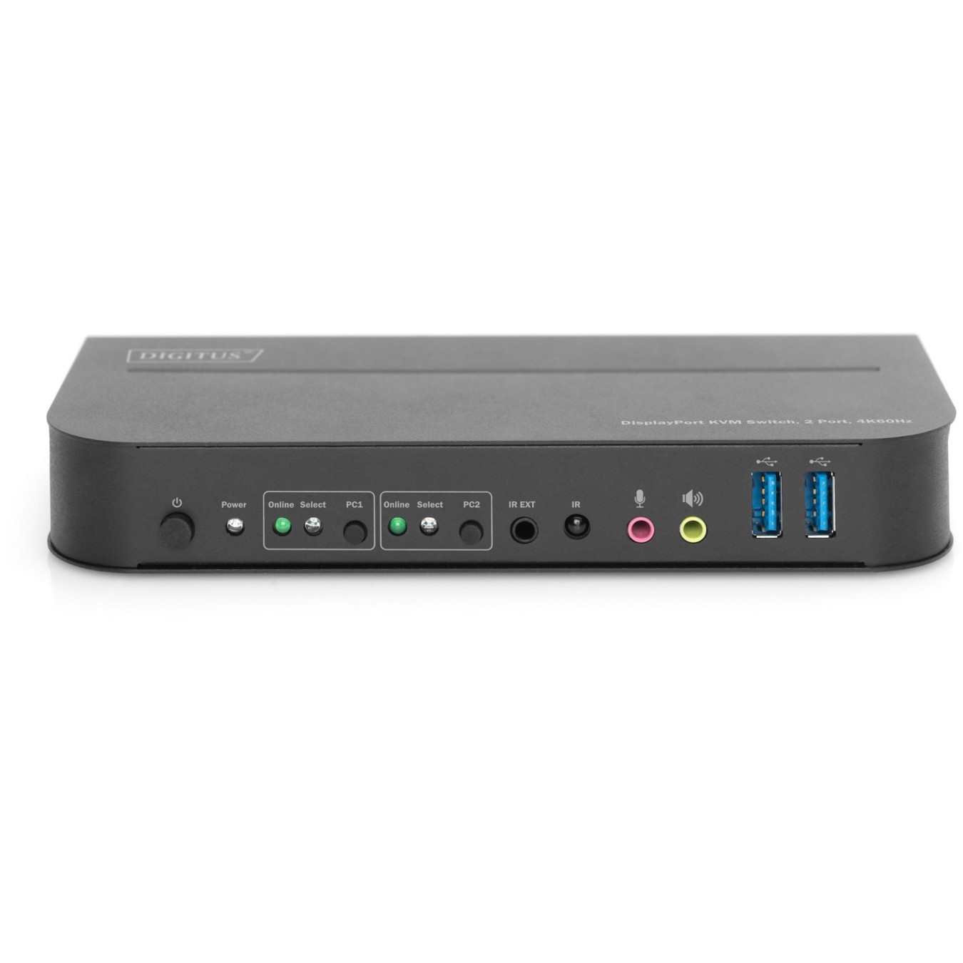 Digitus DS-12850 KVM-Switch - DS-12850 - 2-Port, 4K@60Hz, 2x DP to 1x HDMI — Buy in Cyprus with Fast Delivery