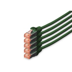 Buy DIGITUS CAT 6 S FTP Patchkabel - 5 pc pack, 10 m, Green in Cyprus, Nicosia, Limassol, Larnaka, Pafos