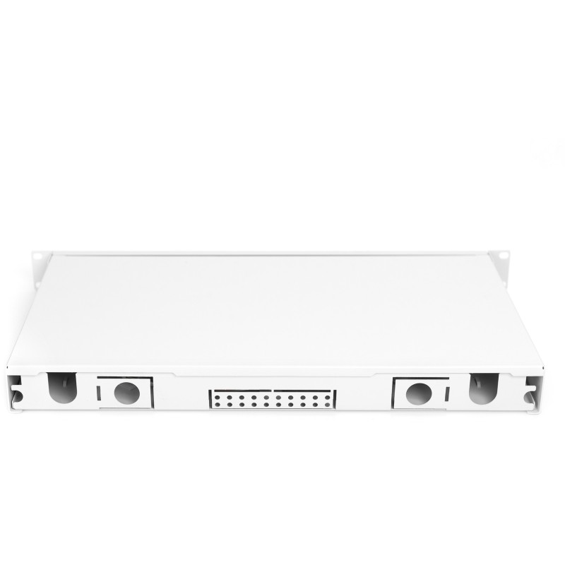 Buy DIGITUS Fiber Optic Splice Box 1U - 6x LC OS2 Gray - Rack-mount Steel Enclosure in Cyprus, Nicosia, Limassol, Larnaka, Pafos