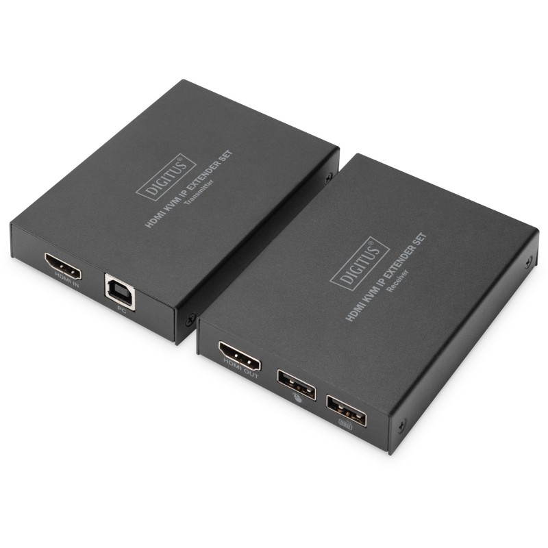 Buy DIGITUS HDMI KVM IP Extender Set up to 150m Full HD - KVM over IP Kit in Cyprus, Nicosia, Limassol, Larnaka, Pafos