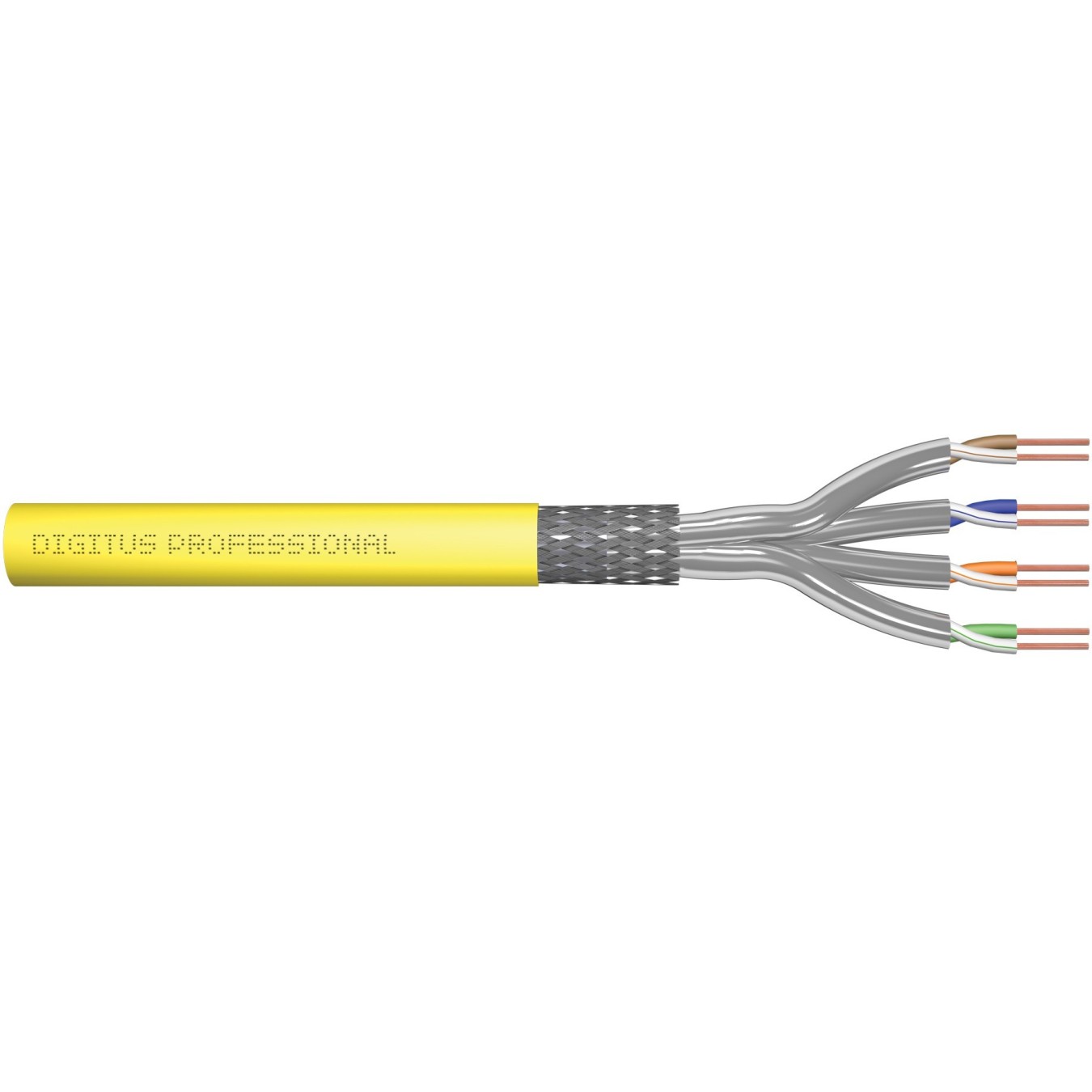 DIGITUS Cat.7A SFTP Installation Cable - Shielded Cat7A Ethernet Cable, 100 m — Buy in Cyprus with Fast Delivery