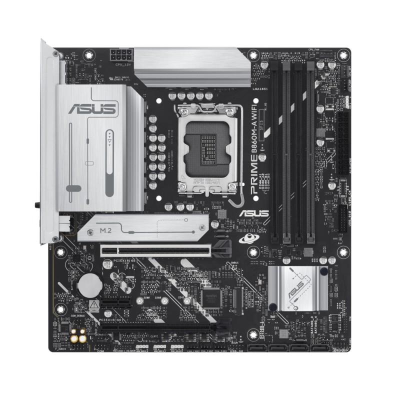 Buy ASUS PRIME B860M-A WIFI - B860M-A - Micro-ATX LGA1851, DDR5 4x DIMM, 256GB M... in Cyprus, Nicosia, Limassol, Larnaka, Pafos