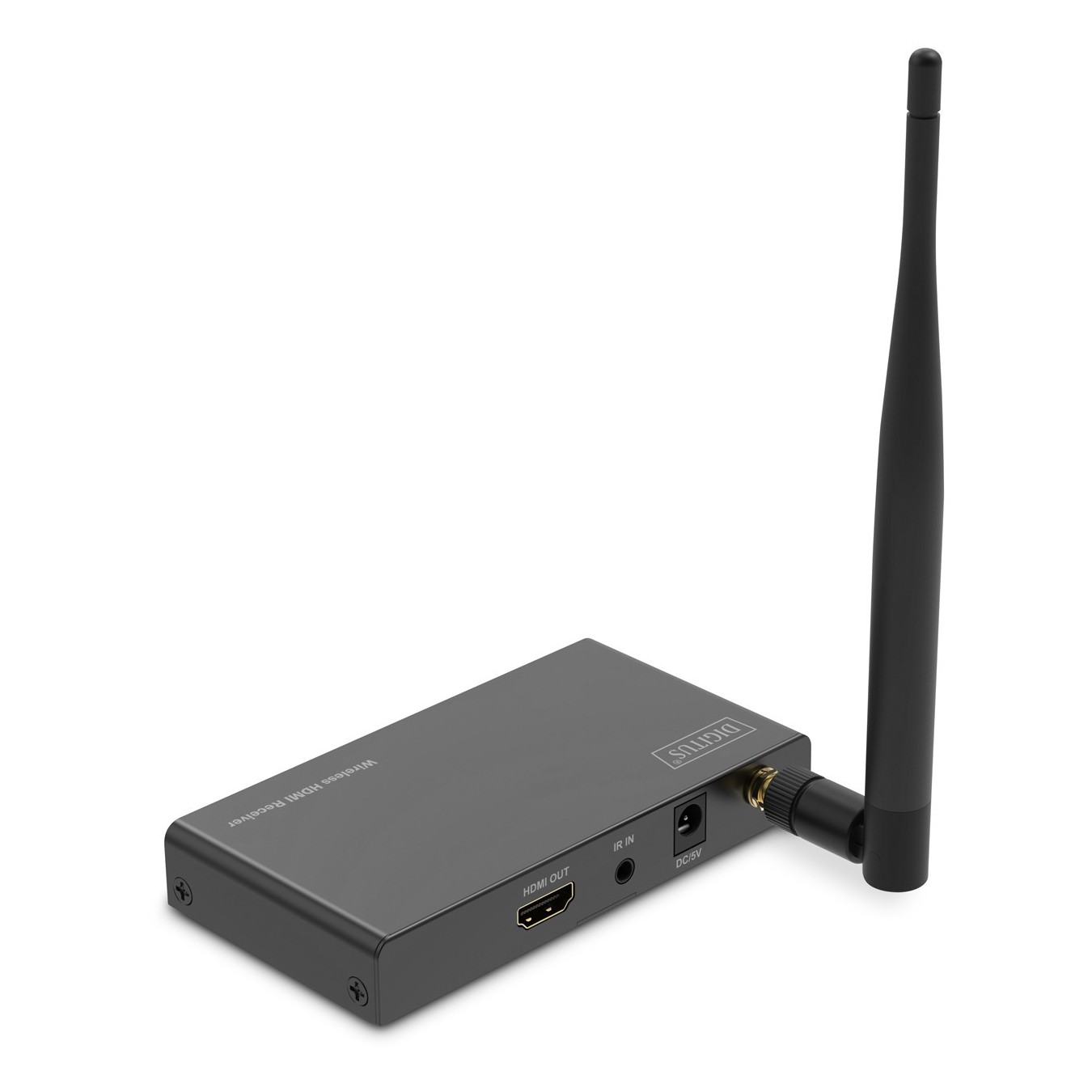 DIGITUS Wireless HDMI Receiver - DS-55346 - Compact Black, Plug-and-Play — Buy in Cyprus with Fast Delivery
