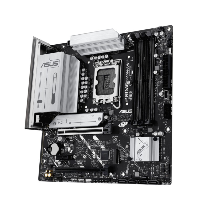 Buy ASUS PRIME B860M-A WIFI - B860M-A - Micro-ATX LGA1851, DDR5 4x DIMM, 256GB M... in Cyprus, Nicosia, Limassol, Larnaka, Pafos