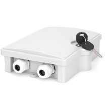 DIGITUS FTTH Box for Outdoor 2SC Simplex LC Duplex - Grey (150x215x50 mm) — Buy in Cyprus with Fast Delivery