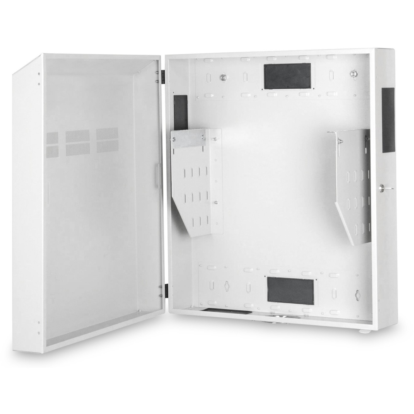 DIGITUS Wall-Mounted Rack Cabinet - Slim 4U - Grey — Buy in Cyprus with Fast Delivery