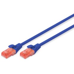 Buy DIGITUS CAT 6 U/UTP Patch Cable - LSZH - 0.25 m - Blue in Cyprus, Nicosia, Limassol, Larnaka, Pafos