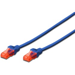 Buy DIGITUS CAT 6 U/UTP Patch Cable - LSZH - 0.25 m - Blue in Cyprus, Nicosia, Limassol, Larnaka, Pafos