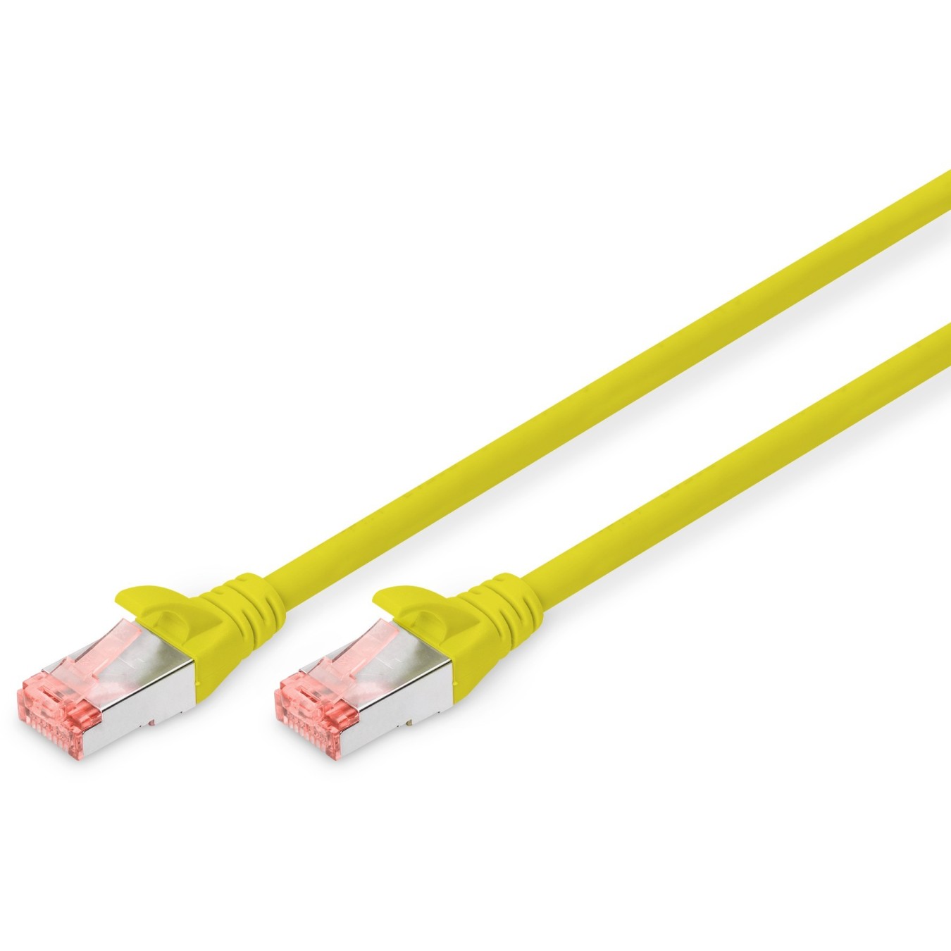 DIGITUS Cat6 Patch Cable S/FTP, 2xRJ45, 2.0 m, Yellow — Buy in Cyprus with Fast Delivery