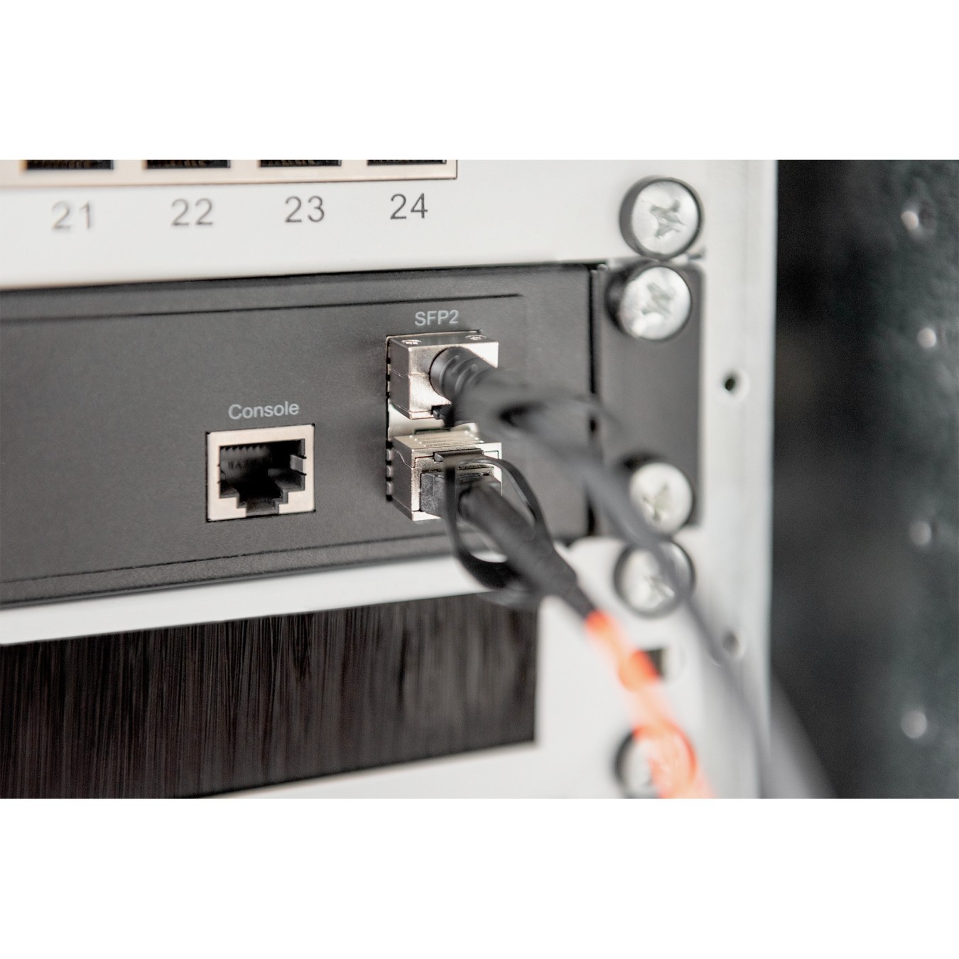 SFP+ 10G DAC Cable 10.0m Black AWG24 MSA — Buy in Cyprus with Fast Delivery