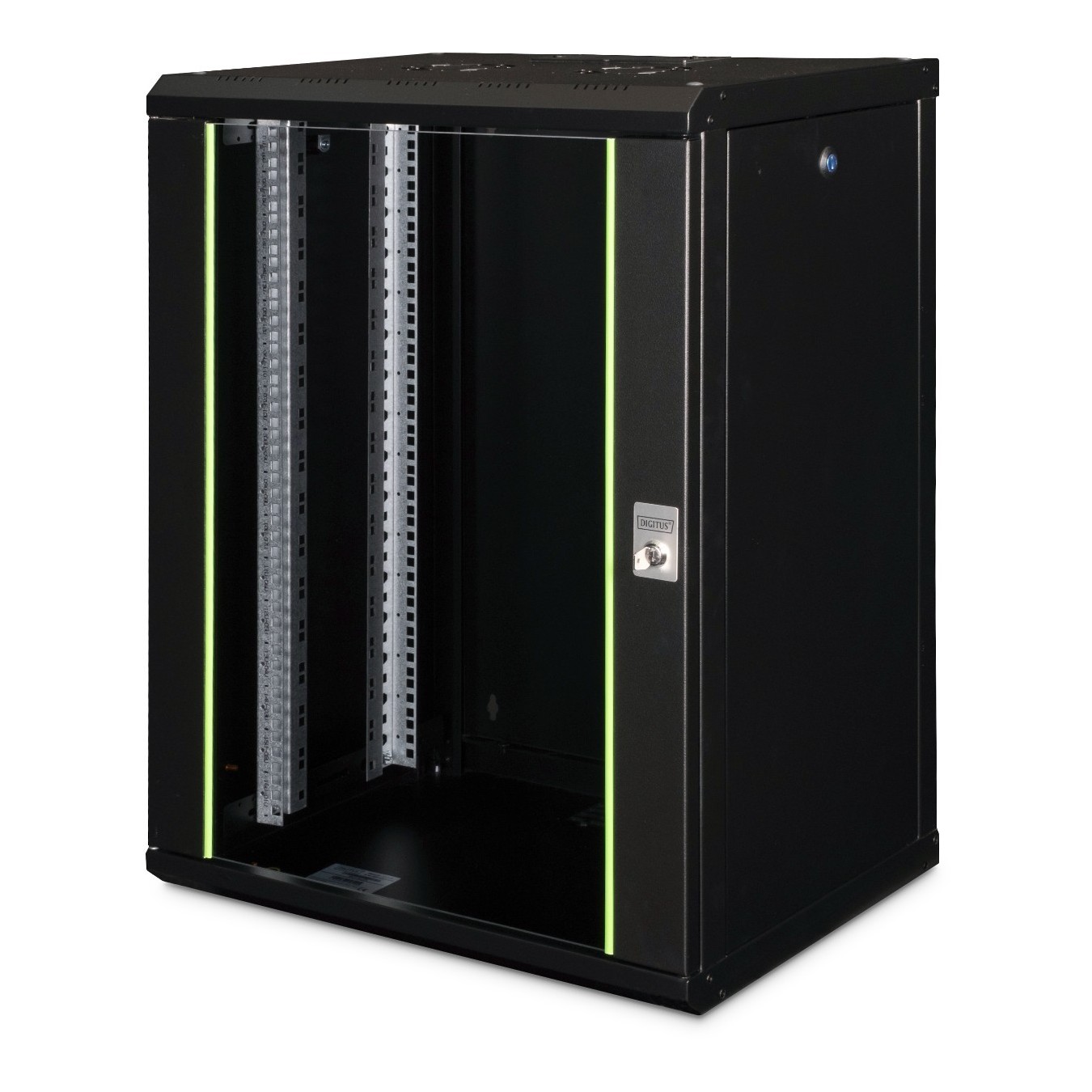 DIGITUS Wall-Mount Cabinet Unique 16U 820x600x450mm Black — Buy in Cyprus with Fast Delivery