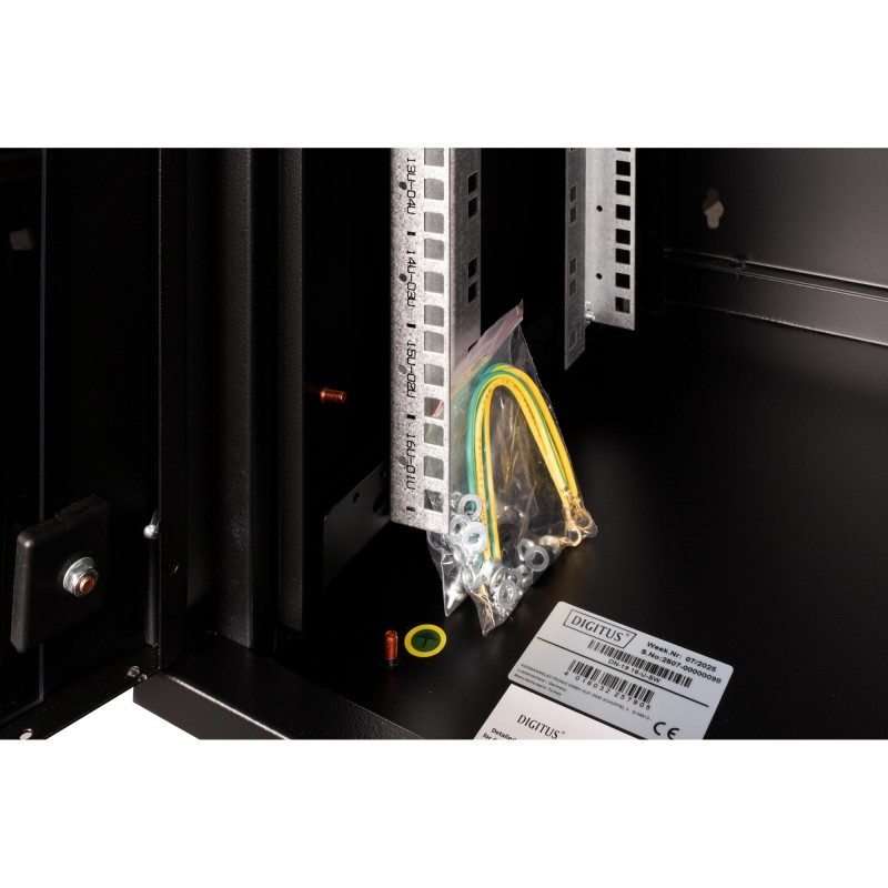 Buy DIGITUS Wall-Mount Cabinet Unique 16U 820x600x450mm Black in Cyprus, Nicosia, Limassol, Larnaka, Pafos