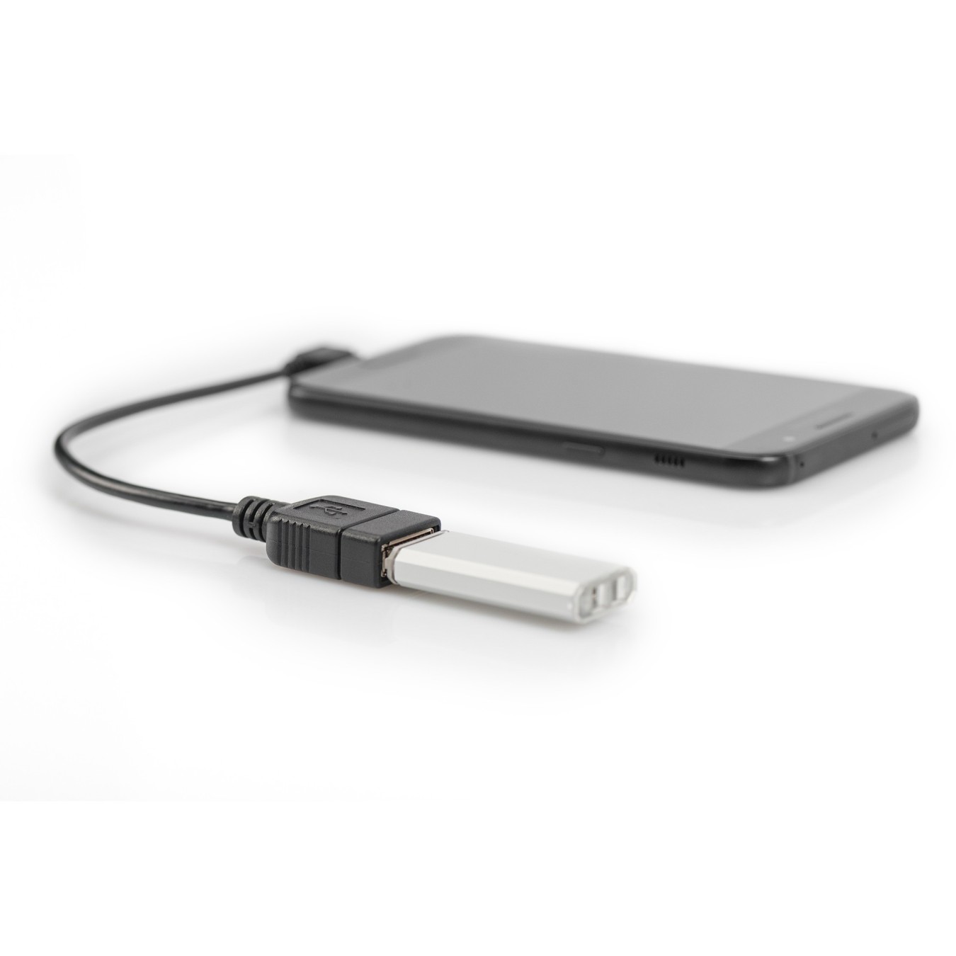 DIGITUS USB OTG Micro-B to USB-A Adapter - 0.15 m Cable - Black — Buy in Cyprus with Fast Delivery