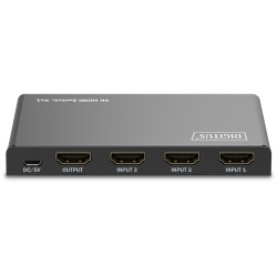 Buy DIGITUS HDMI Switch 4x1 4K 60Hz HDCP 2.3 - Black in Cyprus, Nicosia, Limassol, Larnaka, Pafos