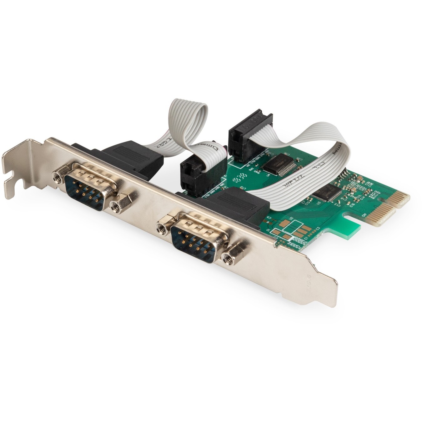 Digitus 2-Port Serial PCIe Card - RS-232 — Buy in Cyprus with Fast Delivery