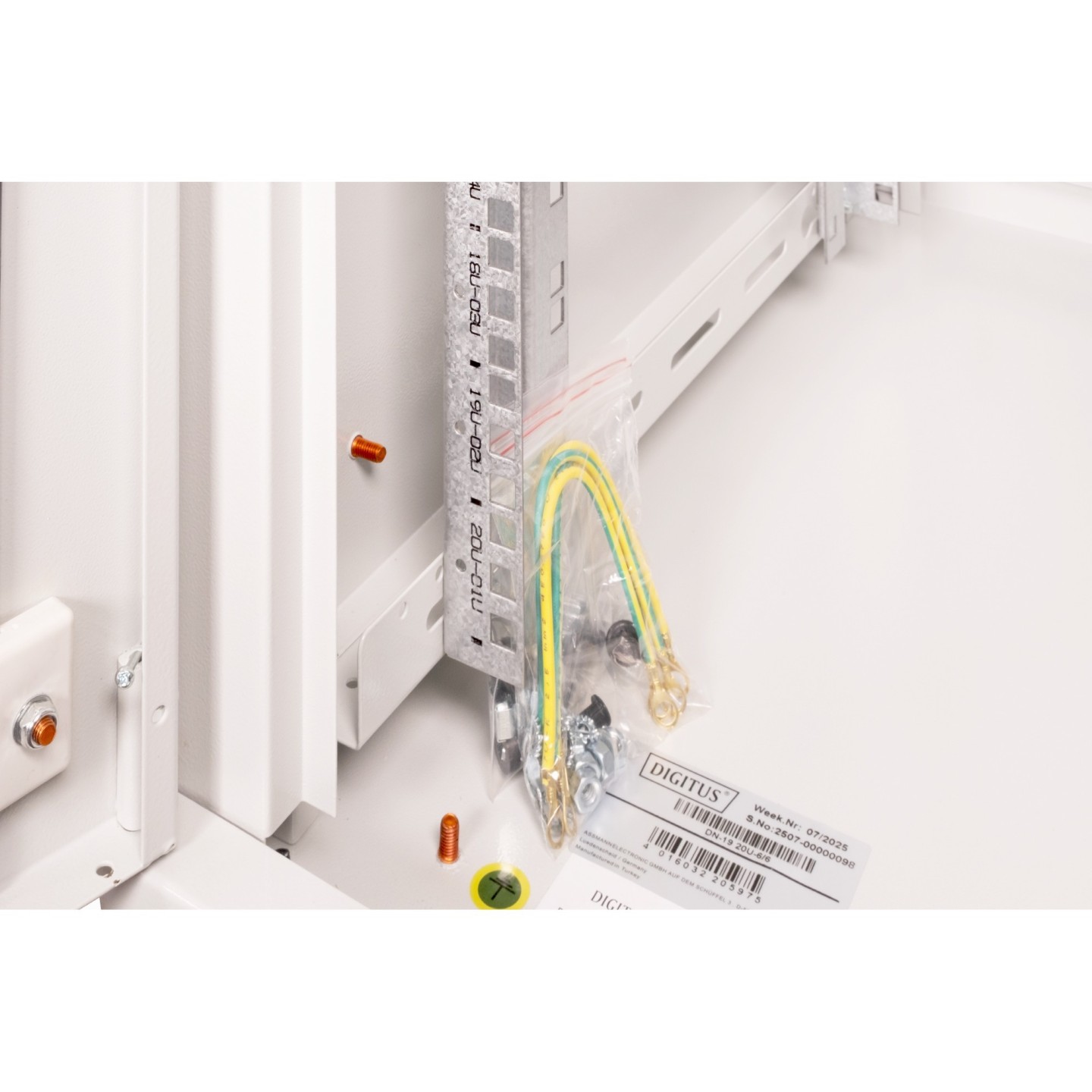 DIGITUS Wall-Mounted Enclosure Unique 20U 998x600x600mm Gray — Buy in Cyprus with Fast Delivery