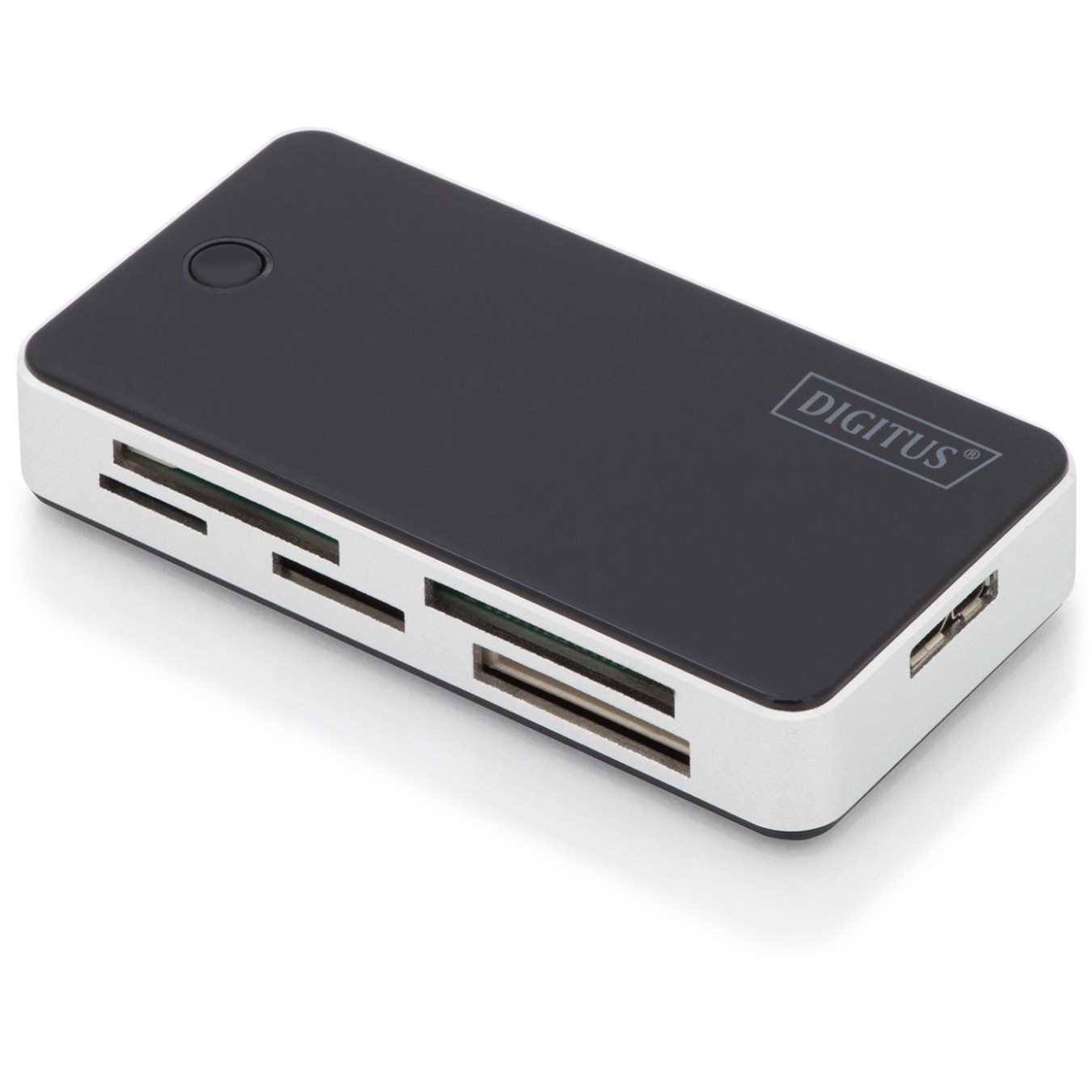 DIGITUS Card Reader USB 3.0 External - (Black/White, SD + microSD, USB-A 3.0) — Buy in Cyprus with Fast Delivery
