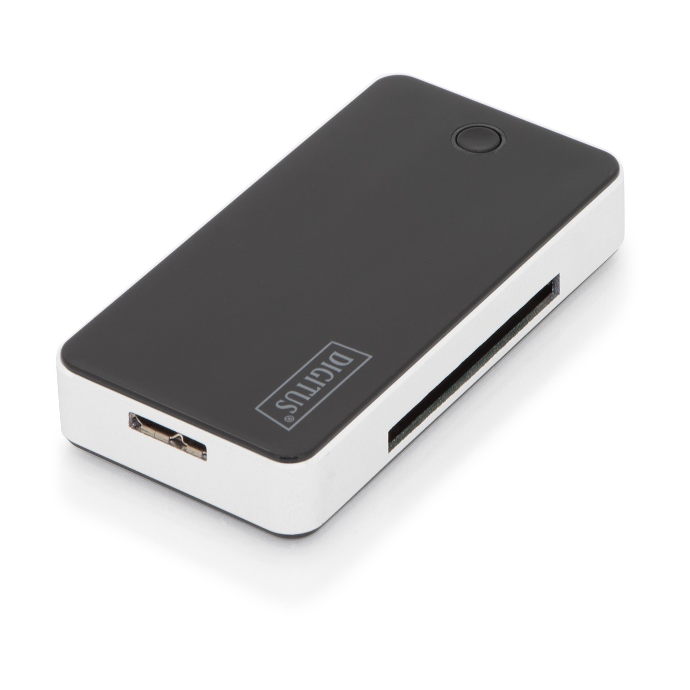 DIGITUS Card Reader USB 3.0 External - (Black/White, SD + microSD, USB-A 3.0) — Buy in Cyprus with Fast Delivery