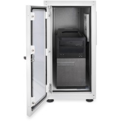 Buy PC cabinet with glass door for computer chassis - (Gray, RAL 7035, includes ... in Cyprus, Nicosia, Limassol, Larnaka, Pafos