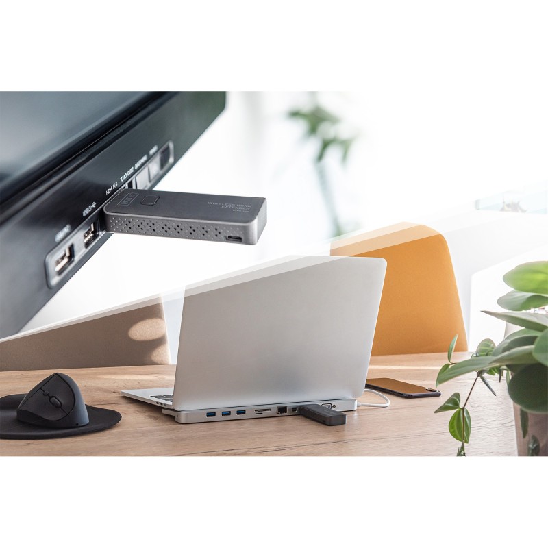 Buy Digitus DS-55318 Wireless HDMI Extender Set FullHD 50m - DS-55318 - 1080p, 5... in Cyprus, Nicosia, Limassol, Larnaka, Pafos