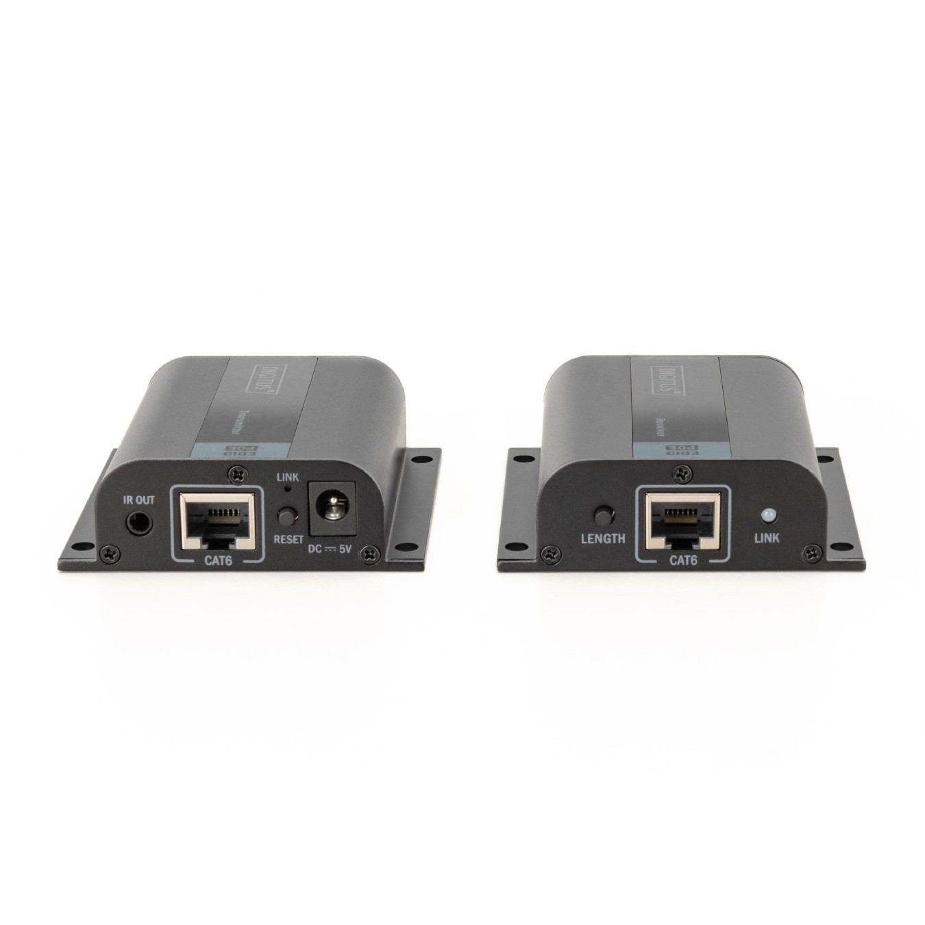 DIGITUS HDMI Extender Set over Cat6 - (Color: Black, Distance: 50 m, Resolution: 1080p) — Buy in Cyprus with Fast Delivery