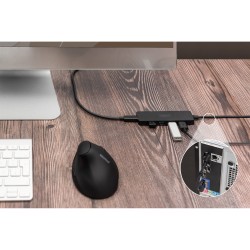 Buy DIGITUS USB 3.0 Hub 4-Port Slim - USB-C Hub, 1.2m Cable in Cyprus, Nicosia, Limassol, Larnaka, Pafos