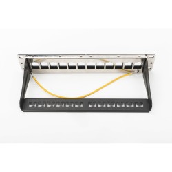 Buy DIGITUS Patchpanel 1HE 12-Port Modular - Black in Cyprus, Nicosia, Limassol, Larnaka, Pafos