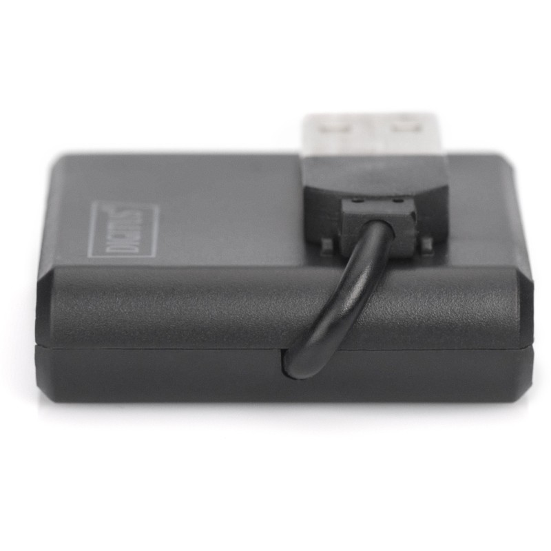 Buy DIGITUS USB-Hub 4-Port USB 2.0 - (Black, Integrated Cable) in Cyprus, Nicosia, Limassol, Larnaka, Pafos